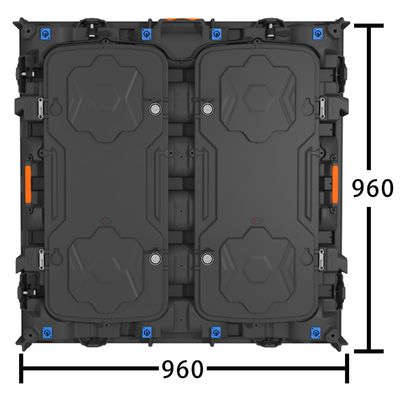 Custom P4 LED Panel 960*960 1920hz Tủ nhôm Màn hình LED kỹ thuật số