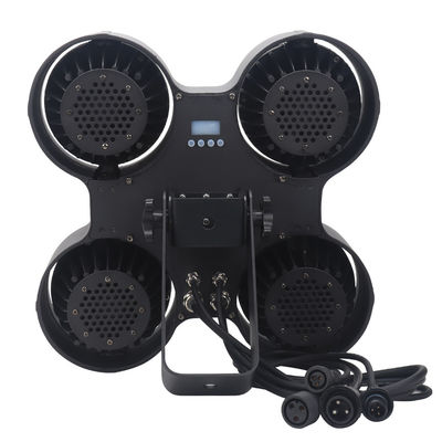 220V Zoom Di chuyển đầu đèn 4 mắt chống nước đèn khán giả