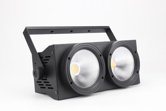 Hai mắt điểm di chuyển đèn đầu AC90V Đèn mù khán giả