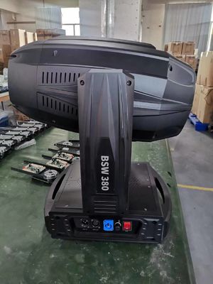 OEM Zoom Di chuyển đầu đèn 380W Di chuyển đầu chùm rửa 3 trong 1