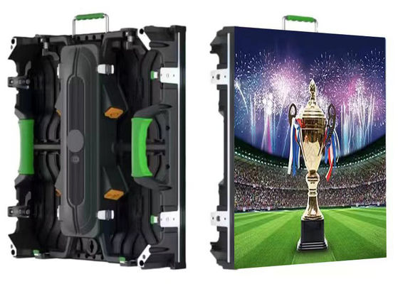 500x500mm Indoor LED Display Screen Curve Linking Hard Link Bảo trì từ tính