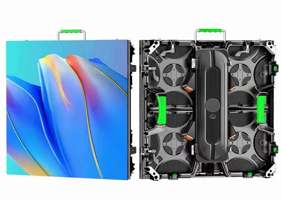 500x500mm Indoor LED Display Screen Curve Linking Hard Link Bảo trì từ tính