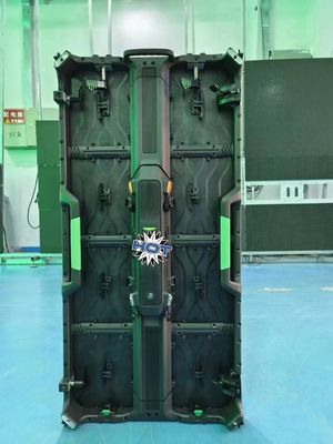 P2.604 Màn hình quảng cáo bảo trì từ tính với khóa cong 3840hz trong nhà