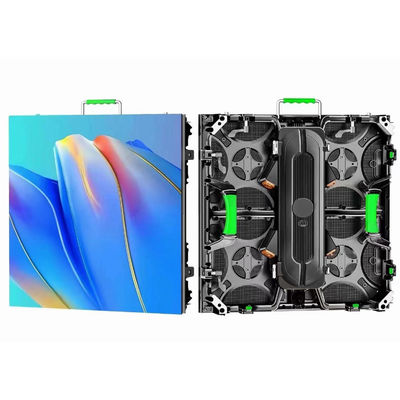 3840hz Nội thất thuê màn hình LED P2.604 500 * 500 màn hình LED Hard Link Screen Curve Lock Bảo trì nhanh