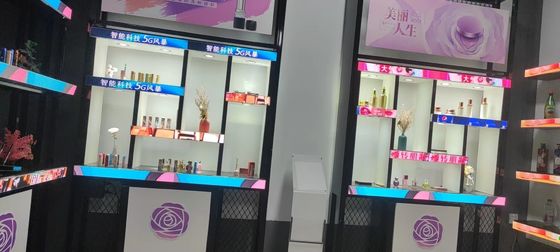 300 * 60mm P1.25 màn hình LED cửa hàng kệ màn hình LED nhôm mỏng