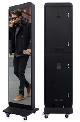 P2.5 640*1600mm 256*640 Pixel Smart LED Poster Screen màn hình LED Indoor màn hình 3840hz