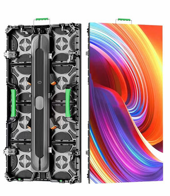 P3.91 ngoài trời 500 * 1000 màn hình LED đường cong liên kết đường cong khóa Magnetic Front Maintenance 3840Hz 220v 110v