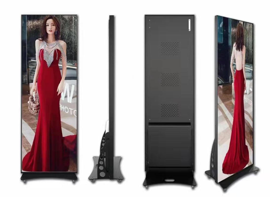 3840hz Smart LED Poster Display Screen P2.5 960*1920 Phân tích LED trong nhà bằng nhôm