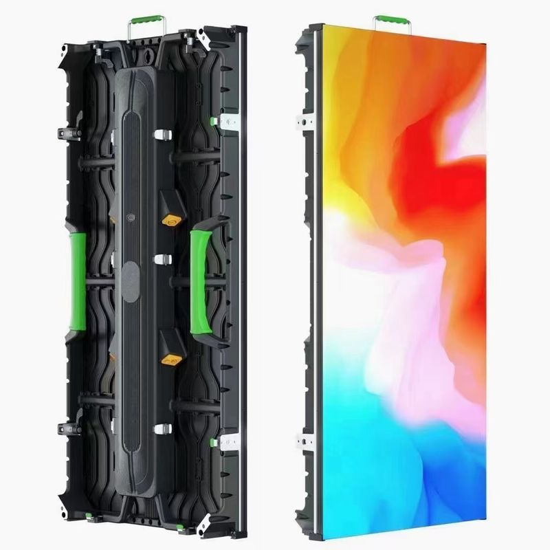 Novastar Control Stage Cho thuê màn hình LED Die Casting Aluminum P2.976 1920hz 500*1000 ngoài trời