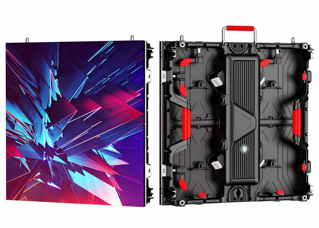 Aluminium 3840hz Màn hình ngoài trời Cho thuê P2.976 500*500 Panel Hard Link Front Fixing Curve LED Screen